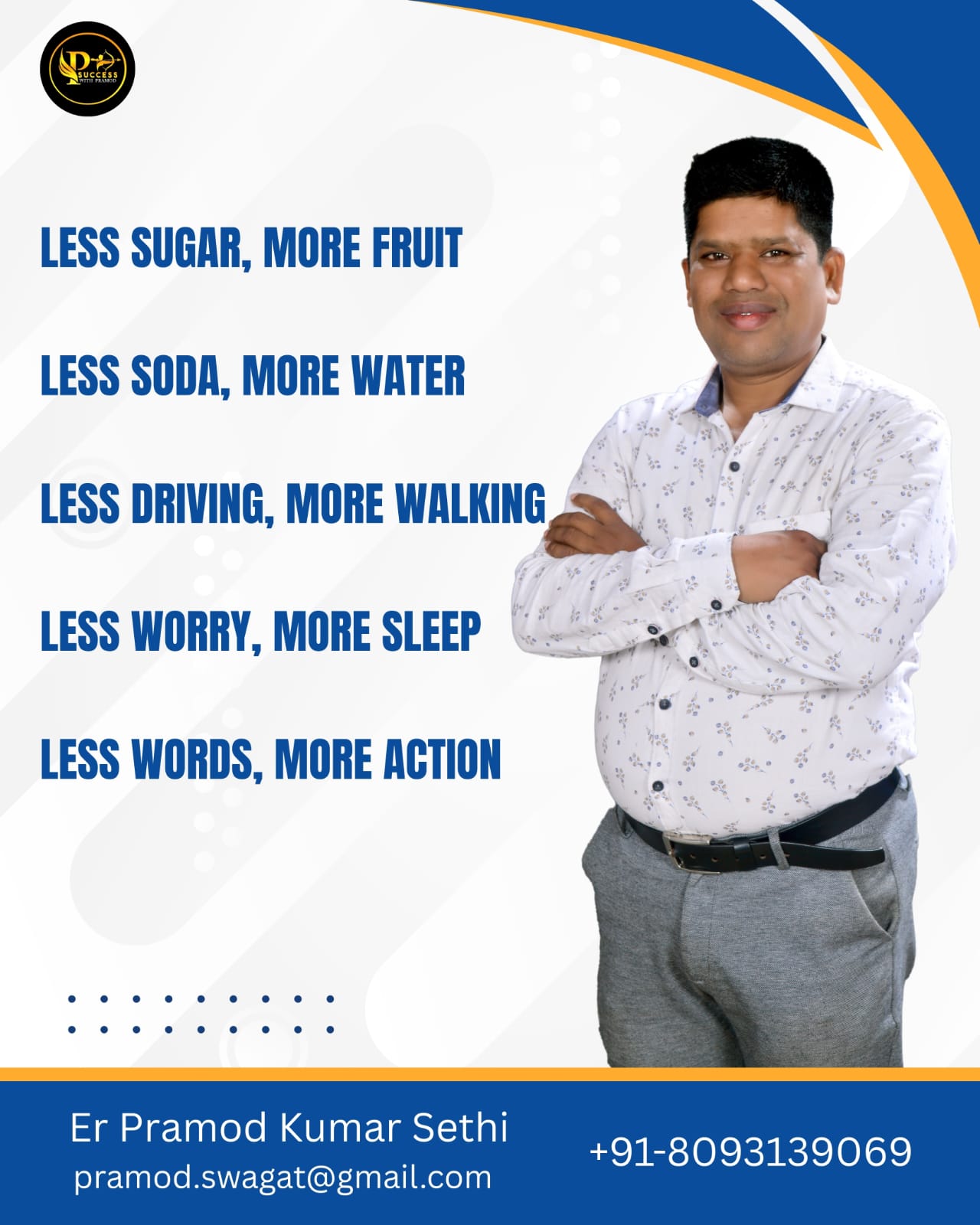 Success with pramod